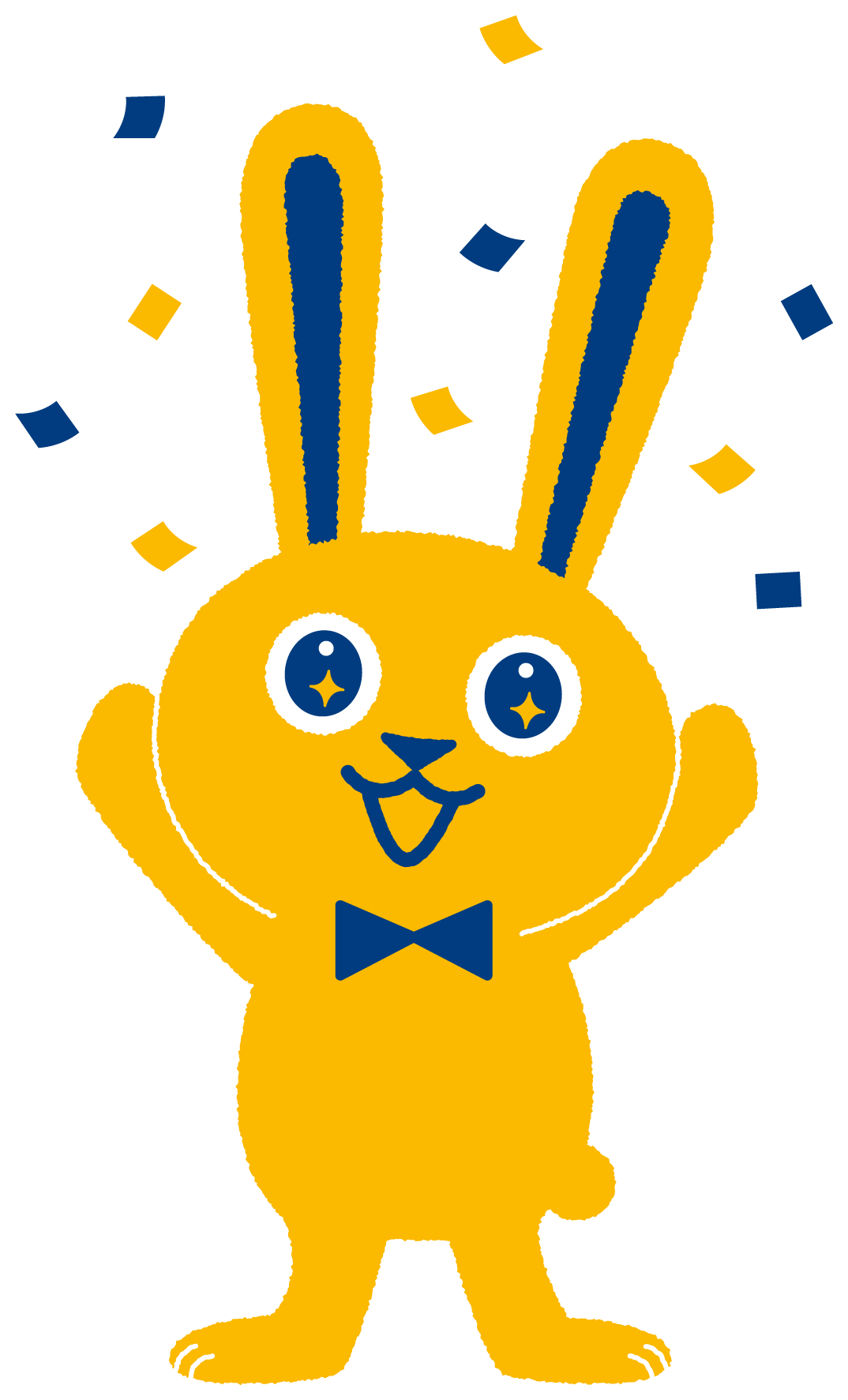 こくみんうさぎ 万歳